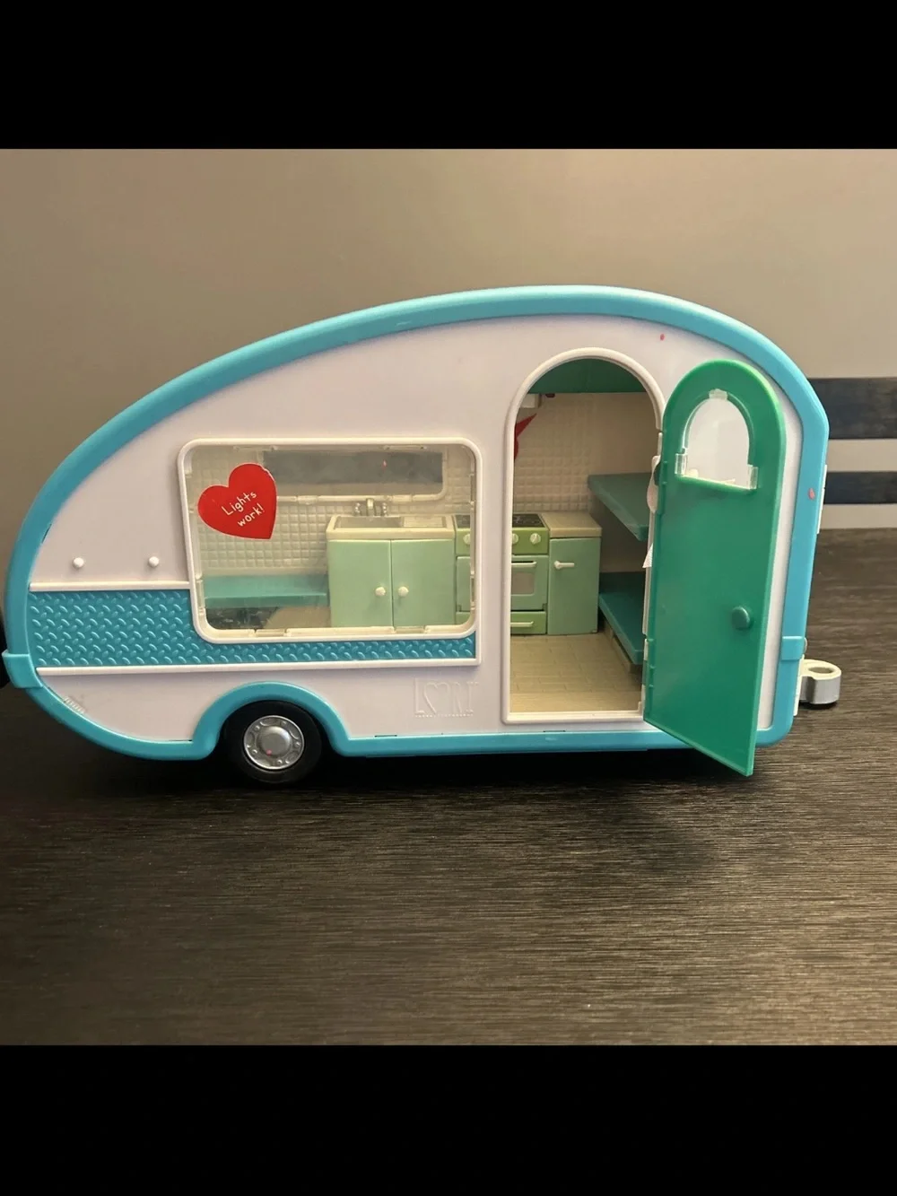 Our Generation Lori Teardrop Camper/Glamper/RV Trailer For 6
